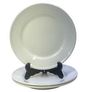 Williams-Sonoma Pantry Essentials 8.75" Salad/Dessert Plates-Set of 3 Excellent
